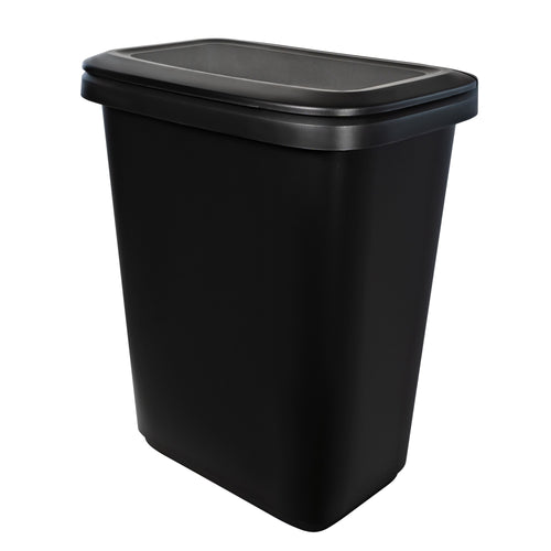 Hefty 20.4 Gallon Trash Can, Plastic Dual Function Divided Extra Large Kitchen Trash Can, Black EasyOptionXY LLC