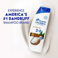 Head and Shoulders 2 in 1 Dandruff Shampoo and Conditioner; Coconut; 12.5 oz EasyOptionXY LLC