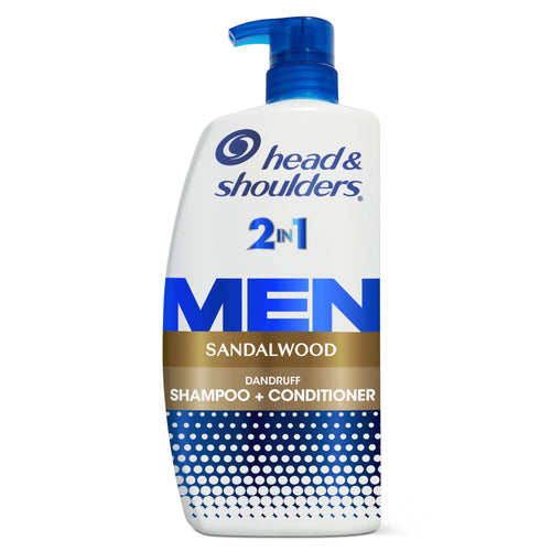 Head and Shoulders Mens 2 in 1 Dandruff Shampoo and Conditioner; Sandalwood; 28.2 oz EasyOptionXY LLC