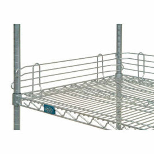 72 Inch Chrome Wire Shelf Back Ledge (4 Count Pack)