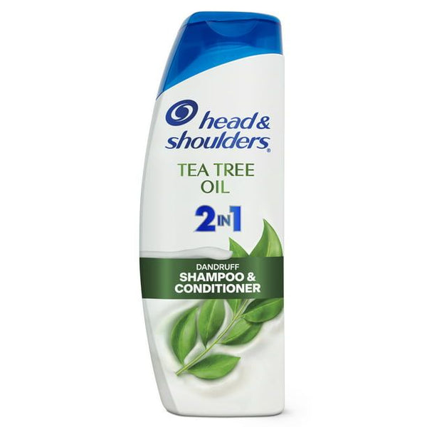 Head and Shoulders 2 in 1 Dandruff Shampoo and Conditioner; Tea Tree Oil; 12.5 oz EasyOptionXY LLC