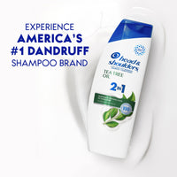 Head and Shoulders 2 in 1 Dandruff Shampoo and Conditioner; Tea Tree Oil; 12.5 oz EasyOptionXY LLC