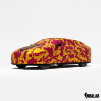 Officially Licensed Cleveland C Comouflage Car Covers – Indoor & Outdoor | NBA Protection | HeroCovers