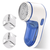 Electric Lint Remover, USB Rechargeable Fabric Shaver for Clothes, Cordless Bobble Sweater Defuzzer with 3 Blades for Fuzz, Pills, Bobbles, Blue EasyOptionXY LLC