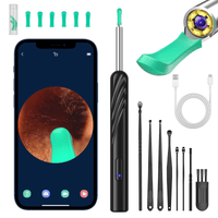 KEKOY Ear Wax Removal, Ear Cleaner Kit with 1296P HD, Ear Camera and Wax Remover, Ear Cleaning Kit with 6 Ear Spoon, Otoscope with Light, Ear Camera Include 8 Ear Set EasyOptionXY LLC
