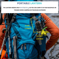 Jellas Collapsible LED Camping Lanterns 4 Packs, IPX4 Waterproof Portable Camp Light, Lightweight Battery LED Lantern for Camping/ Hiking/Emergency/Outages, Black EasyOptionXY LLC