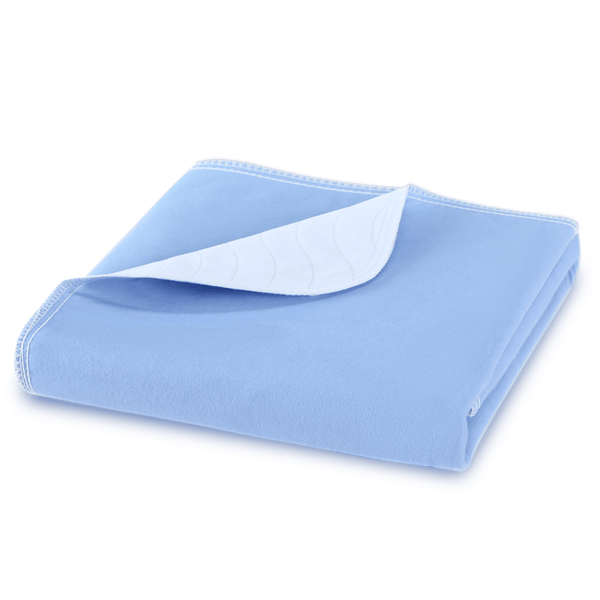 KEKOY 1Pc Bed Pads for Incontinence Reusable, Incontinence Bed Pads,Waterproof Bed Pads-Super Absorbent Protection, Blue, 34 x 36inch EasyOptionXY LLC