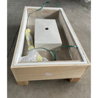 HANDCRAFTED CUSTOM TRAVERTINE SINK (TR-072)