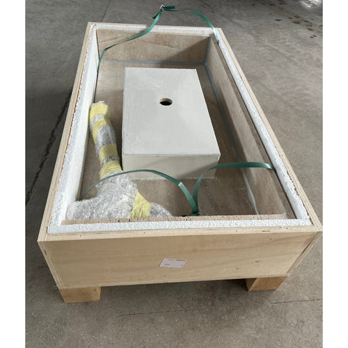 HANDCRAFTED CUSTOM TRAVERTINE SINK (TR-072)