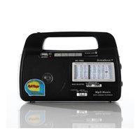 9 Band AM/FM/SW1-7 Portable Radio with Built-In Torch Light Jupiter Gear