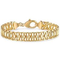 18K Gold Chunky Chain Bracelet