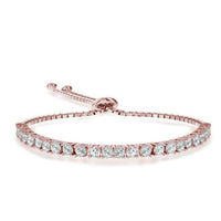 18K Rose Gold Plated 4mm Bolo Bracelet