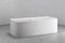 Textured White Concrete / White