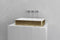 Textured Aged Brass / White