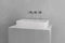 Textured White Concrete / White