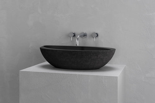 Half Ovoid Luxury Vessel Sink