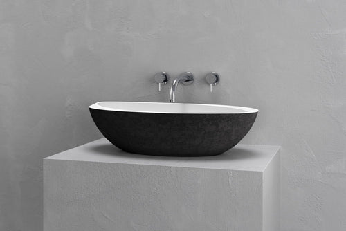 Half Ovoid Luxury Vessel Sink