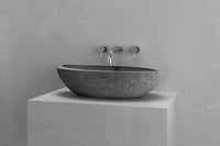 Half Ovoid Luxury Vessel Sink