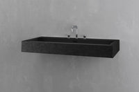 Wall Mounted Rectangular Bathroom Sink