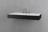 Wall Mounted Rectangular Bathroom Sink