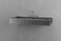 Wall Mounted Rectangular Bathroom Sink
