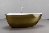 Ovoid Soaking Bathtub