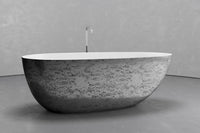 Ovoid Soaking Bathtub