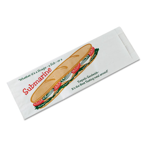 Bagcraft Sub Sandwich Bags