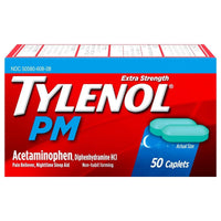 Tylenol PM Extra Strength Nighttime Pain Reliever & Sleep Aid Caplets, 500 Mg