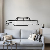 1955 150 Utility Sedan Metal Car Wall Art - MT0035