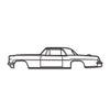 1956 Continental Mark II Metal Car Wall Art - MT0040