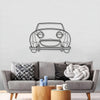 1961 Bugeye Sprite Front View Metal Car Wall Art - MT0061