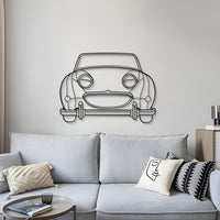 1961 Bugeye Sprite Front View Metal Car Wall Art - MT0061