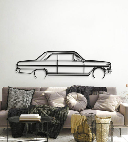 1964 Nova Metal Car Wall Art - MT0071
