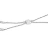 .925 Sterling Silver 1/6 Cttw Diamond X and O Bolo Bracelet