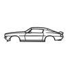 1970 Camaro Metal Car Wall Art - MT0127