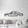 1972 Nova Metal Car Wall Art - MT0148