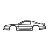 1991 Camaro Z28 Metal Car Wall Art - MT0234