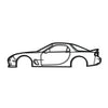 RX-7 Metal Car Wall Art - MT0248