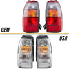 1996-2002 Toyota 4runner Trd Jdm Clear Rear Tail Lights Made By Unique Style Racing