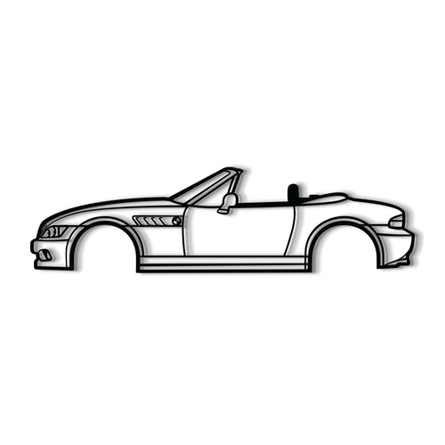 1996 Z3 Metal Car Wall Art - MT0259