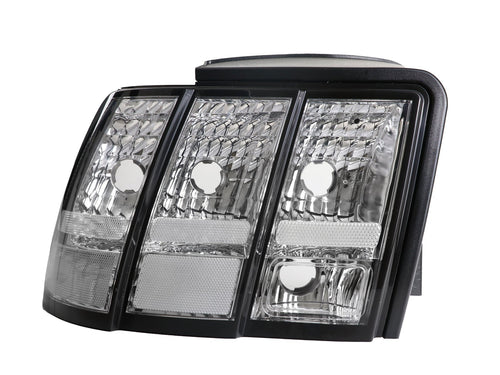 1999-2004 Ford Mustang V6 Gt New Edge Clear Euro Style Tail Light Made By Depo