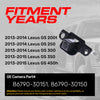 Lexus GS 200t/250/300 (2013-2014), GS 350/450h (2013-2015) OEM Replacement Backup Camera OE Part # 86790-30150, 86790-30151