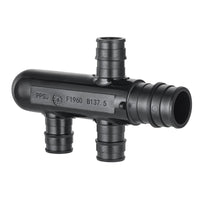 PEX A Expansion 3/4" x 1/2" Opposing Closed Manifold (3 Port) Plumbingsell