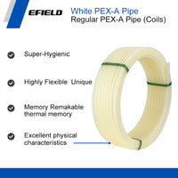 1" 100ft PEX-A Pipe (White & Cutter)