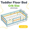 Floor Bed - Crib Size Ocodile.com