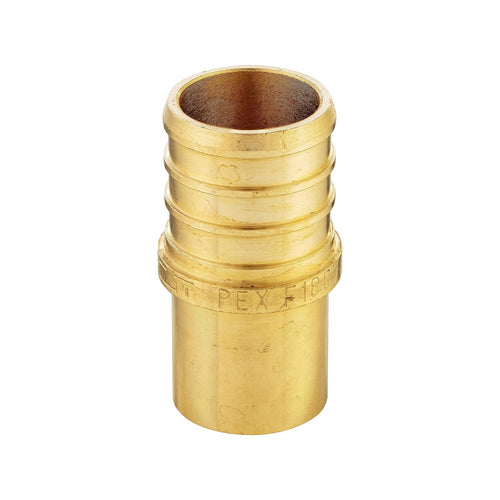 PEX-B Crimp 1" PEX x 3/4" Male Copper Sweat Adapter (Lead Free)