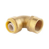 3/4" x 3/4" F Push Fit Femele Elbow