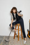 Chelsea High Rise Straight Crop Jeans HJ005 [FINAL SALE]