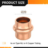 30 Pcs 1/2" Press Copper Cap (Lead Free)